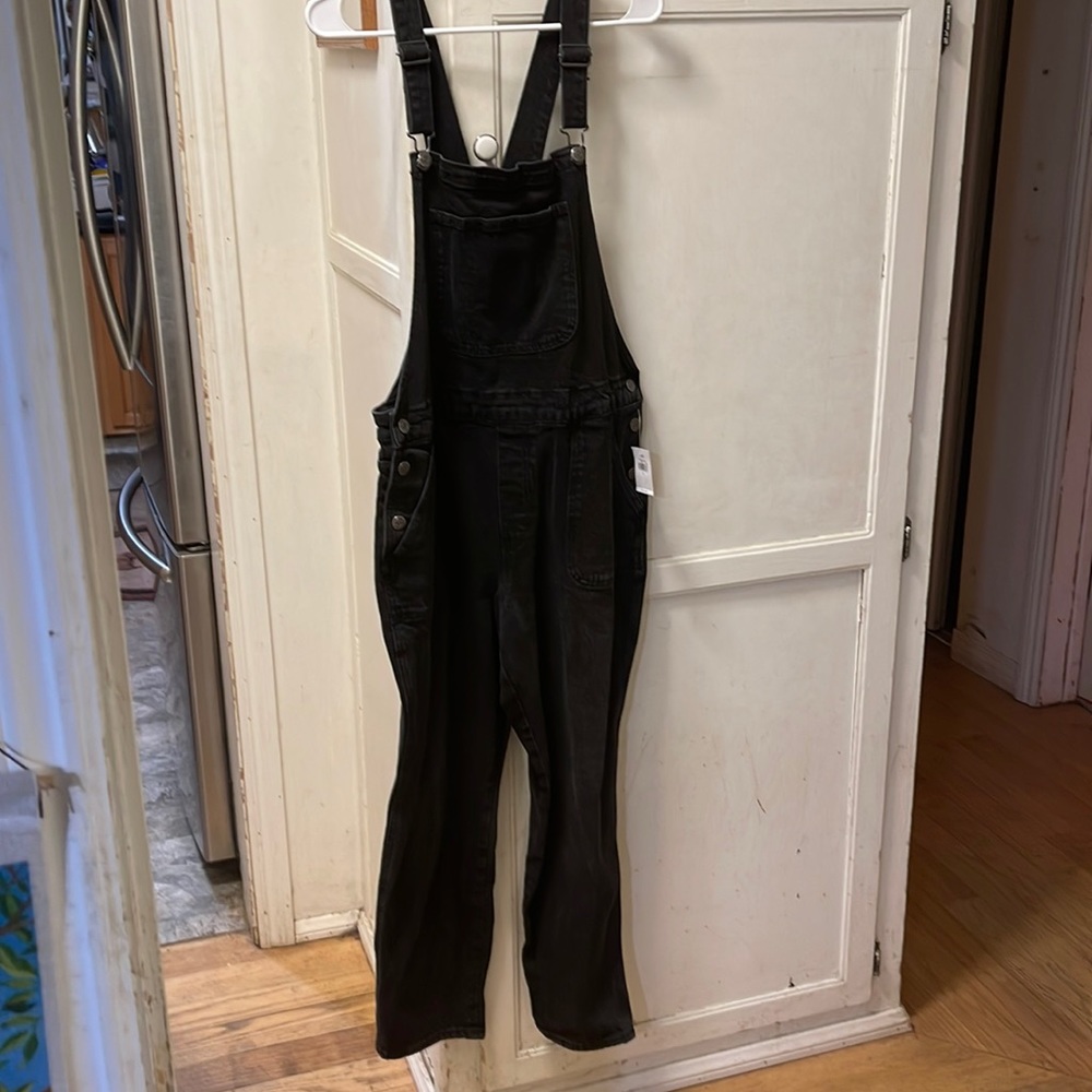Old Navy Black Overalls